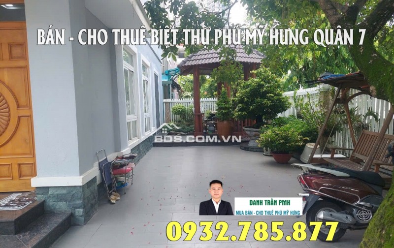 Bán Căn Góc Biệt Thự Mỹ Thái 3 dt 12x20m Phú Mỹ Hưng Q.7 Giá 65 tỷ LH 0932785877 Danh Trần PMH